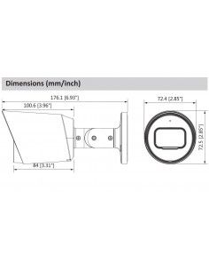 Bala metalica DH-HAC-HFW1200TN-0360B 1080p 2