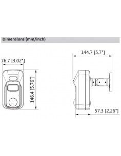 Camara domo Dahua 2MP 2