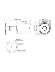 DH-HAC-B2A21N-0360B Dahua Bala Metalica 1080P Lente 3.6mm Cooper 2