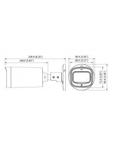 DH-HAC-B4A21N-VF Dahua Bala Metalica 1080P Varifocal 2.7-12mm Cooper 2
