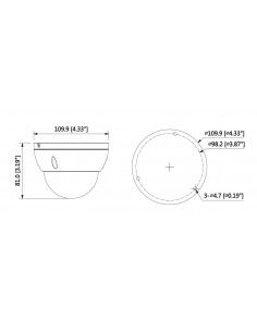 IPC-HDBW2431RN-ZS Dahua Domo IP Metalico 4MP Lente Motorizado 2.7-13.5mm 2