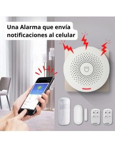 Kit de Alarma Wifi Smart...