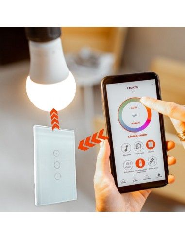 interruptor triple wifi tuya smart