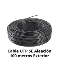 Cable UTP Cat 5e Aleacion 100m Exterior 2