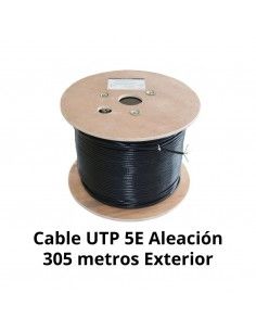 Cable UTP Cat 5e Aleacion 305m Exterior Carrete 2