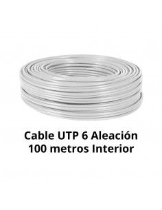 Cable UTP Cat 6 Aleacion 100m Interior 2