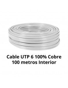 Cable UTP Cat 6 100% Cobre 100m Interior 2