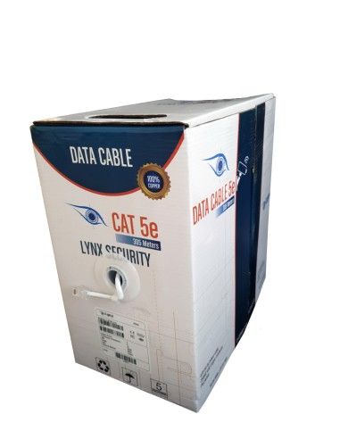 Cable UTP Cat 5e 100% Cobre 305m Interior Calibre 0,45mm