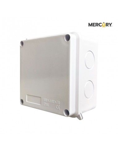 Caja paso 10x10x7 ABS blanco EMP29-MC