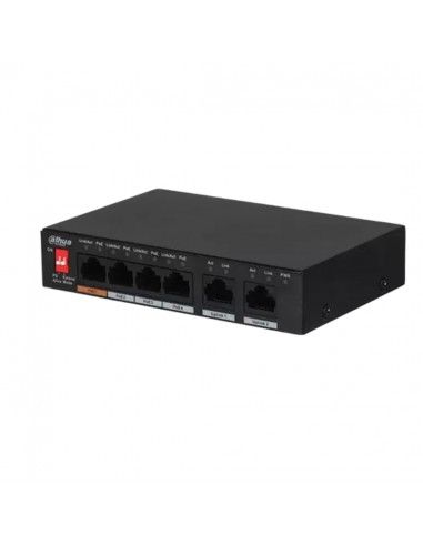 Switch Poe 4 Puertos Ethernet...